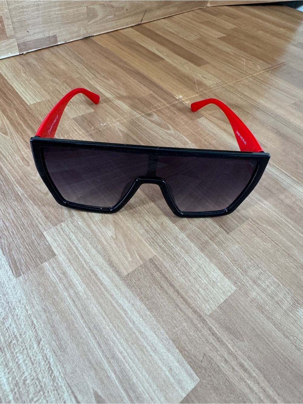 Red and black Blingy sunglasses